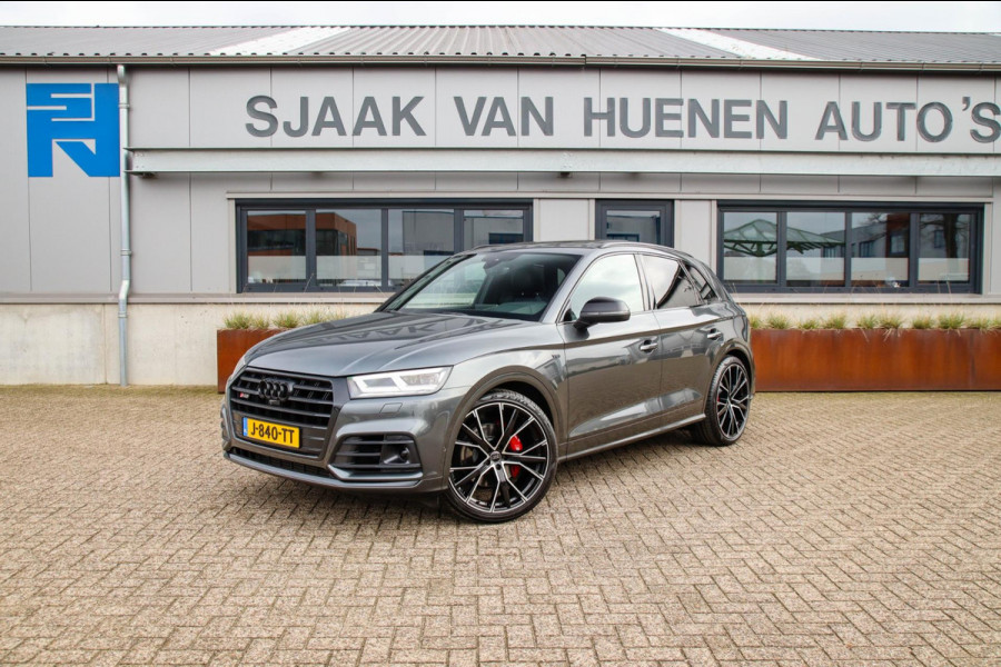 Audi Q5 3.0TFSI SQ5 Quattro S-Line 354pk Automaat 1e Eig|DLR|Kuipstoelen|Panoramadak|Virtual Cockpit|Luchtvering|Black Pack|22inch