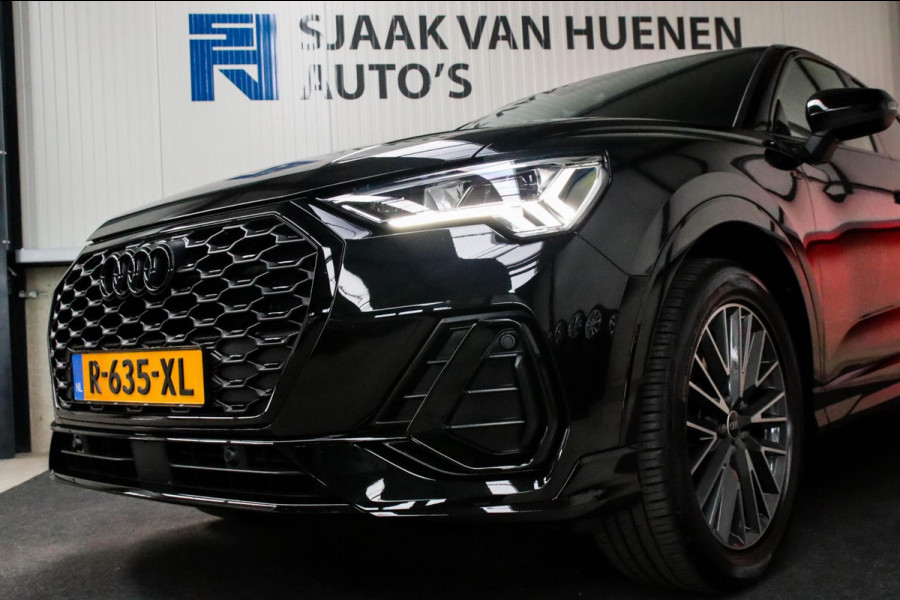 Audi Q3 Sportback 35 TFSI 1.5TFSI S Line Pro Line S 150pk S-Tronic! 7dkm!|1e|DLR|Virtual Cockpit|LED Matrix|Leder|ACC|19inch|Black