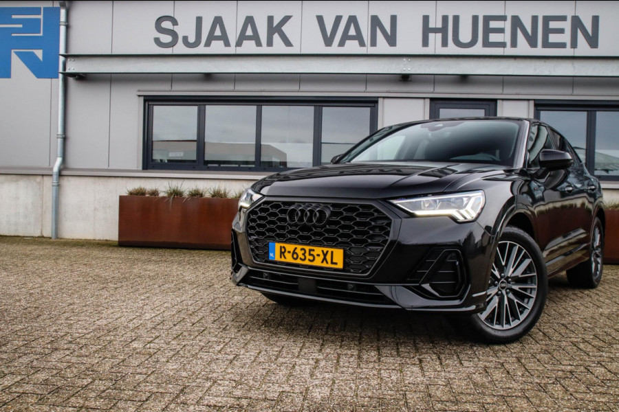 Audi Q3 Sportback 35 TFSI 1.5TFSI S Line Pro Line S 150pk S-Tronic! 7dkm!|1e|DLR|Virtual Cockpit|LED Matrix|Leder|ACC|19inch|Black