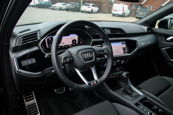 Audi Q3 Sportback 35 TFSI 1.5TFSI S Line Pro Line S 150pk S-Tronic! 7dkm!|1e|DLR|Virtual Cockpit|LED Matrix|Leder|ACC|19inch|Black