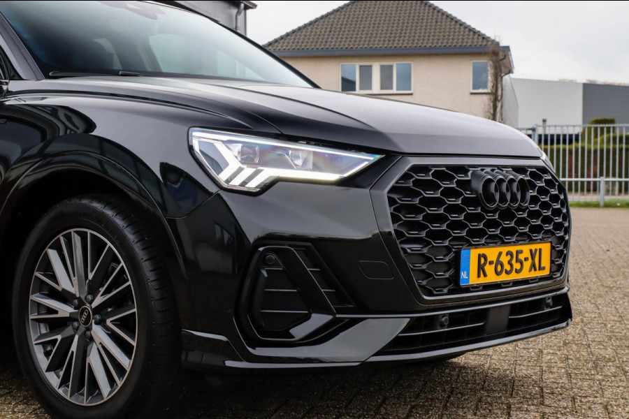 Audi Q3 Sportback 35 TFSI 1.5TFSI S Line Pro Line S 150pk S-Tronic! 7dkm!|1e|DLR|Virtual Cockpit|LED Matrix|Leder|ACC|19inch|Black