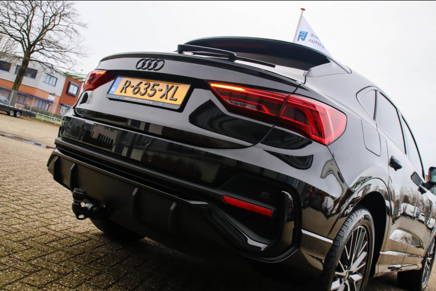 Audi Q3 Sportback 35 TFSI 1.5TFSI S Line Pro Line S 150pk S-Tronic! 7dkm!|1e|DLR|Virtual Cockpit|LED Matrix|Leder|ACC|19inch|Black