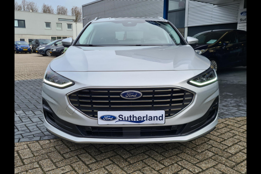 Ford Focus Wagon 1.0 EcoBoost Titanium Voorraad | 12,3'' inch scherm | Winterpack | Camera | Automatisch inparkeren | Lane assist | Climate control | Direct leverbaar!