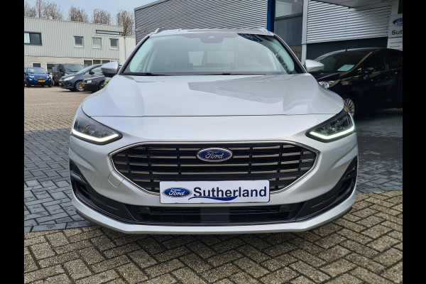 Ford Focus Wagon 1.0 EcoBoost Titanium Voorraad | 12,3'' inch scherm | Winterpack | Camera | Automatisch inparkeren | Lane assist | Climate control | Direct leverbaar!