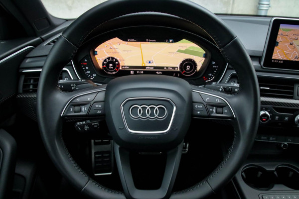 Audi A4 Avant 1.4 TFSI S-line Black Edition Facelift 150pk S-Tronic! 1e Eig|DLR|Virtual Cockpit|Leder elektrisch|LED|ACC|B&O|Black