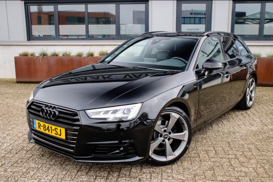 Audi A4 Avant 1.4 TFSI S-line Black Edition Facelift 150pk S-Tronic! 1e Eig|DLR|Virtual Cockpit|Leder elektrisch|LED|ACC|B&O|Black