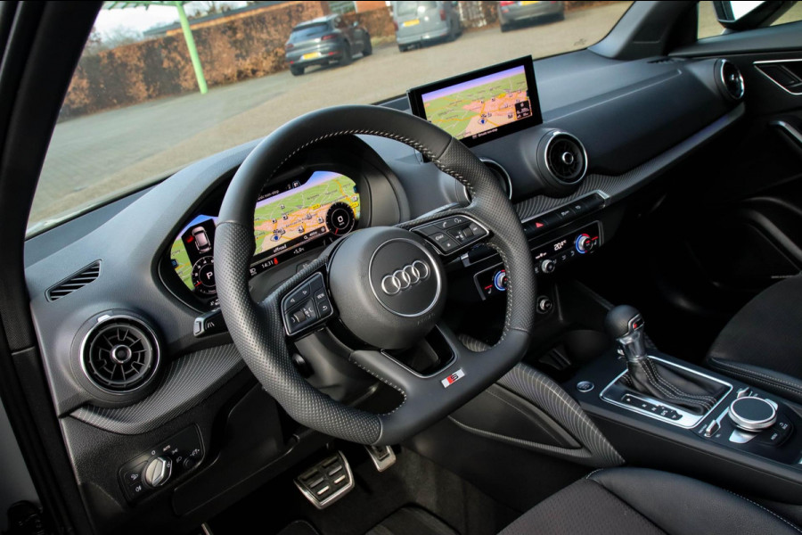 Audi Q2 1.4 TFSI CoD Sport Pro Line S S-line 150pk S-Tronic 1e Eig|DLR|Panoramadak|Virtual Cockpit|LED Matrix|3D Knipper|ACC|Black