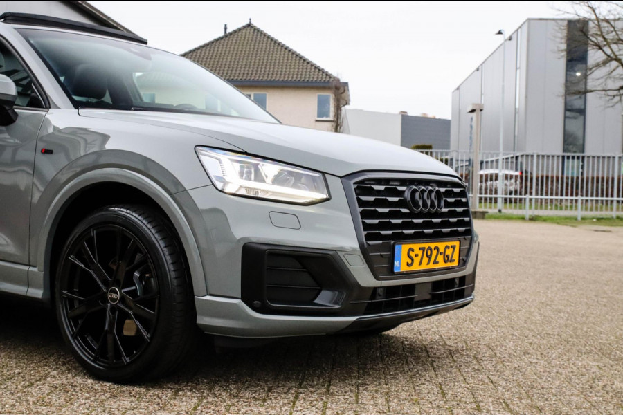 Audi Q2 1.4 TFSI CoD Sport Pro Line S S-line 150pk S-Tronic 1e Eig|DLR|Panoramadak|Virtual Cockpit|LED Matrix|3D Knipper|ACC|Black