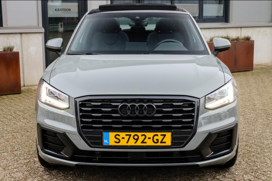 Audi Q2 1.4 TFSI CoD Sport Pro Line S S-line 150pk S-Tronic 1e Eig|DLR|Panoramadak|Virtual Cockpit|LED Matrix|3D Knipper|ACC|Black