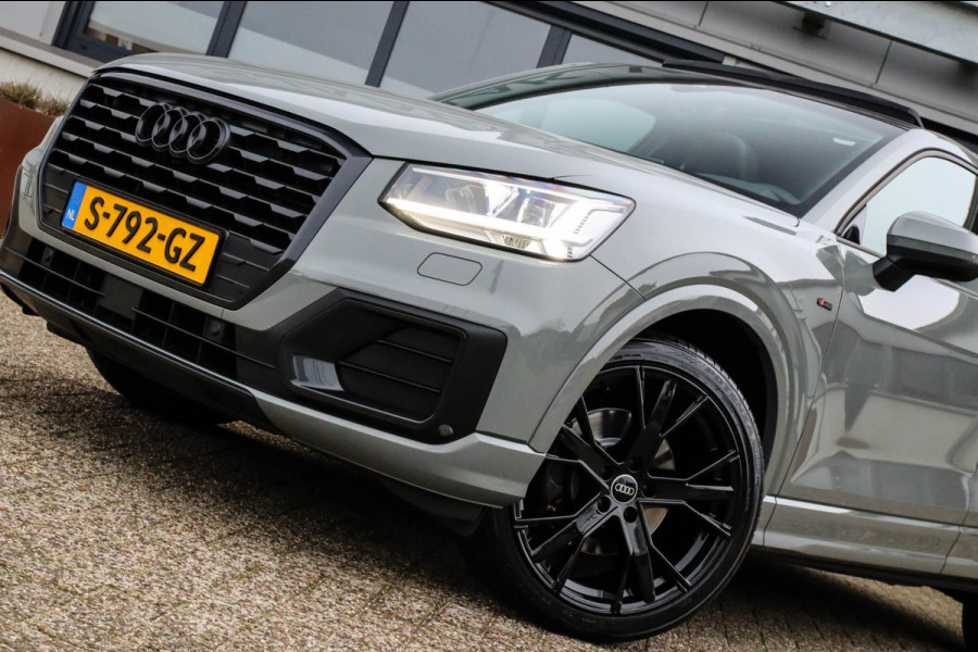 Audi Q2 1.4 TFSI CoD Sport Pro Line S S-line 150pk S-Tronic 1e Eig|DLR|Panoramadak|Virtual Cockpit|LED Matrix|3D Knipper|ACC|Black