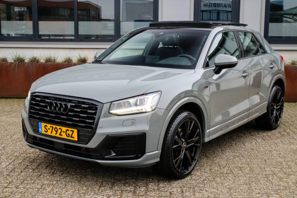 Audi Q2 1.4 TFSI CoD Sport Pro Line S S-line 150pk S-Tronic 1e Eig|DLR|Panoramadak|Virtual Cockpit|LED Matrix|3D Knipper|ACC|Black