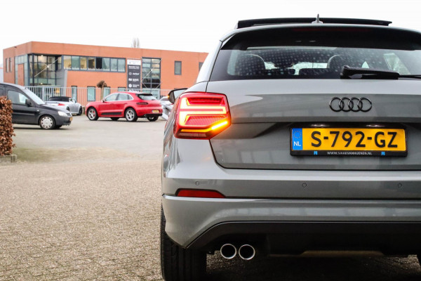 Audi Q2 1.4 TFSI CoD Sport Pro Line S S-line 150pk S-Tronic 1e Eig|DLR|Panoramadak|Virtual Cockpit|LED Matrix|3D Knipper|ACC|Black