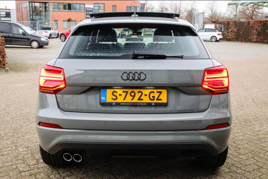 Audi Q2 1.4 TFSI CoD Sport Pro Line S S-line 150pk S-Tronic 1e Eig|DLR|Panoramadak|Virtual Cockpit|LED Matrix|3D Knipper|ACC|Black