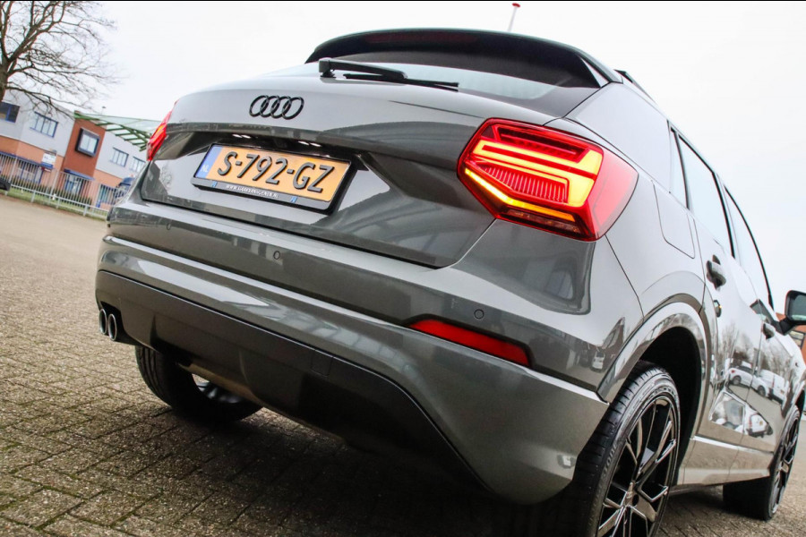 Audi Q2 1.4 TFSI CoD Sport Pro Line S S-line 150pk S-Tronic 1e Eig|DLR|Panoramadak|Virtual Cockpit|LED Matrix|3D Knipper|ACC|Black