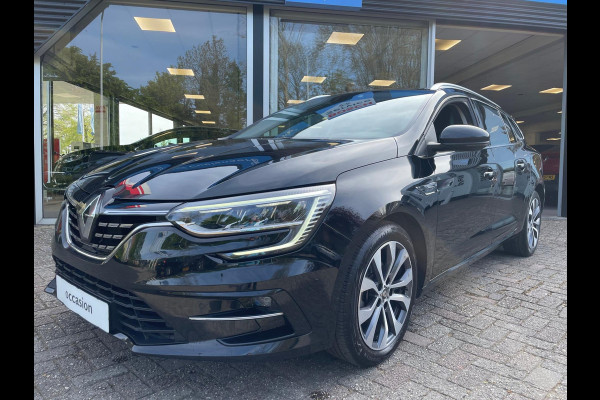 Renault MEGANE Estate TCe 140 EDC Edition One Leer / Groot navi / Virtual Cockpit / Elektr bedien stoelen / Stoel & stuurwiel verw