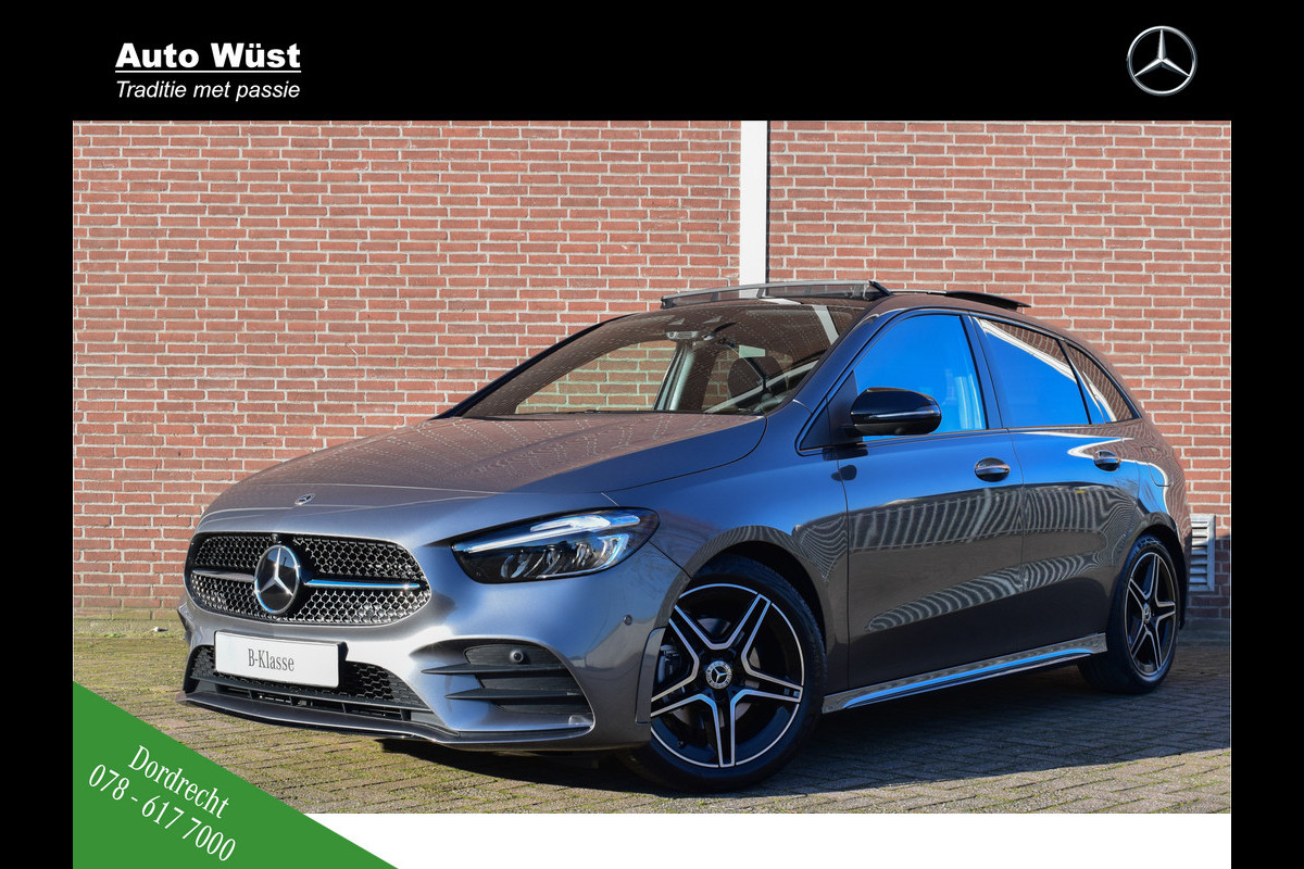 Mercedes-Benz B-Klasse 180 AMG Line | Panaroma-schuifdak | Stoelverwarming | Achteruitrijcamera | Easypack-Achterklep |