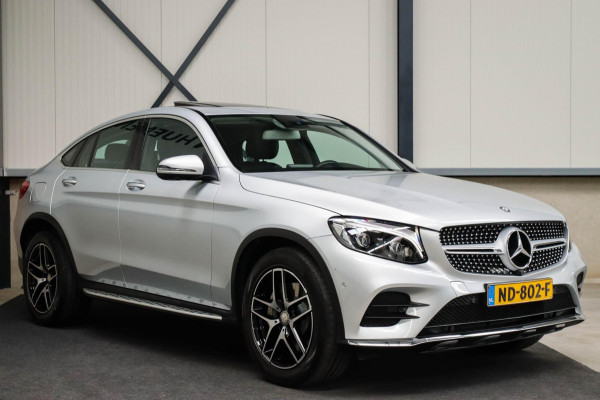 Mercedes-Benz GLC Coupé 250 4MATIC AMG Edition 211pk 9G AUT 2e Eig|NL|DLR|Schuifdak|Leder|LILS LED|360 View|19inch|Trekhaak