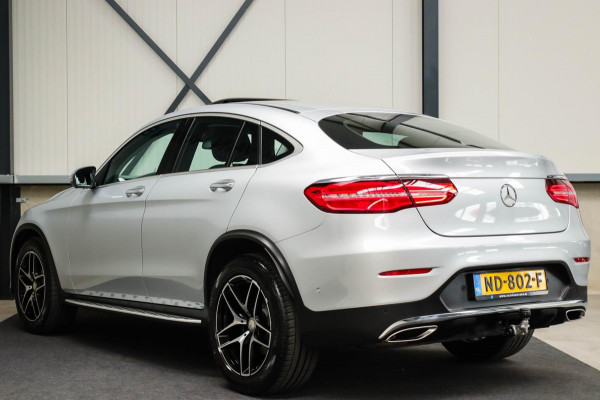 Mercedes-Benz GLC Coupé 250 4MATIC AMG Edition 211pk 9G AUT 2e Eig|NL|DLR|Schuifdak|Leder|LILS LED|360 View|19inch|Trekhaak