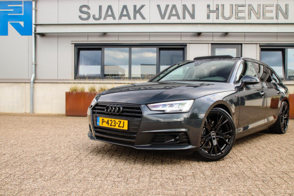 Audi A4 Avant 40 2.0TFSI S-line Black Edition Facelift 190pk S-Tronic! 1e Eig|DLR|Panoramadak|Virtual Cockpit|Leder|LED|ACC|Black