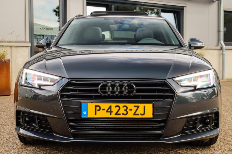 Audi A4 Avant 40 2.0TFSI S-line Black Edition Facelift 190pk S-Tronic! 1e Eig|DLR|Panoramadak|Virtual Cockpit|Leder|LED|ACC|Black