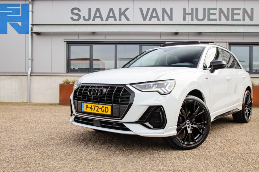 Audi Q3 35 TFSI 1.5 TFSI S Line Pro Line S 150pk S-Tronic 1e Eig|DLR|Panoramadak|Virtual Cockpit|LED Matrix|Leder|ACC|20inch|Black