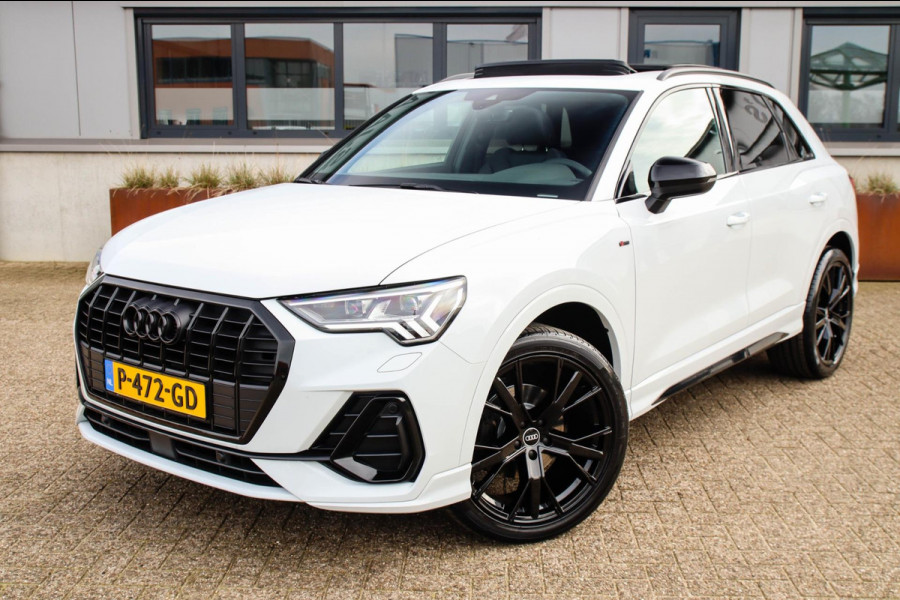 Audi Q3 35 TFSI 1.5 TFSI S Line Pro Line S 150pk S-Tronic 1e Eig|DLR|Panoramadak|Virtual Cockpit|LED Matrix|Leder|ACC|20inch|Black