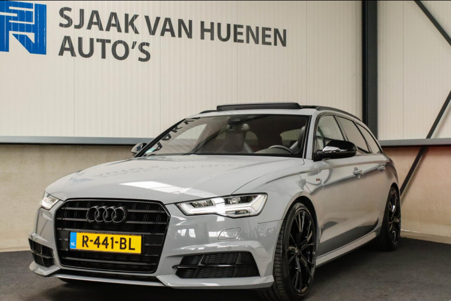 Audi A6 Avant 1.8 TFSI S-Line Automaat 190pk! 1e Eig|DLR|Nardo Grey|Panoramadak|RS Kuipstoelen elektrisch|LED|Camera|20inch|Black