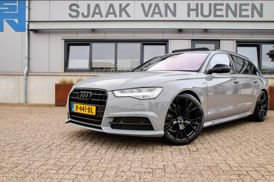 Audi A6 Avant 1.8 TFSI S-Line Automaat 190pk! 1e Eig|DLR|Nardo Grey|Panoramadak|RS Kuipstoelen elektrisch|LED|Camera|20inch|Black