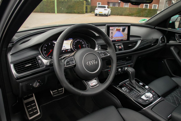 Audi A6 Avant 1.8 TFSI S-Line Automaat 190pk! 1e Eig|DLR|Nardo Grey|Panoramadak|RS Kuipstoelen elektrisch|LED|Camera|20inch|Black