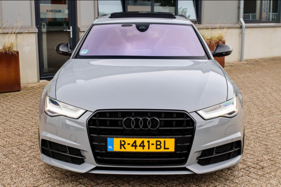 Audi A6 Avant 1.8 TFSI S-Line Automaat 190pk! 1e Eig|DLR|Nardo Grey|Panoramadak|RS Kuipstoelen elektrisch|LED|Camera|20inch|Black