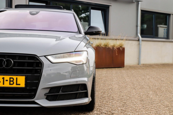 Audi A6 Avant 1.8 TFSI S-Line Automaat 190pk! 1e Eig|DLR|Nardo Grey|Panoramadak|RS Kuipstoelen elektrisch|LED|Camera|20inch|Black