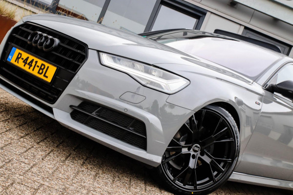 Audi A6 Avant 1.8 TFSI S-Line Automaat 190pk! 1e Eig|DLR|Nardo Grey|Panoramadak|RS Kuipstoelen elektrisch|LED|Camera|20inch|Black