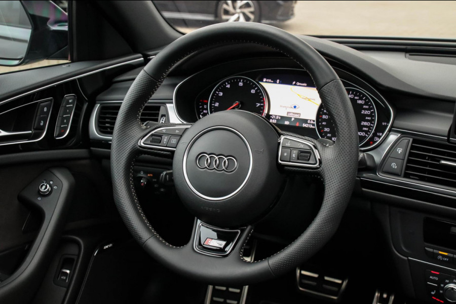 Audi A6 Avant 1.8 TFSI S-Line Automaat 190pk! 1e Eig|DLR|Nardo Grey|Panoramadak|RS Kuipstoelen elektrisch|LED|Camera|20inch|Black