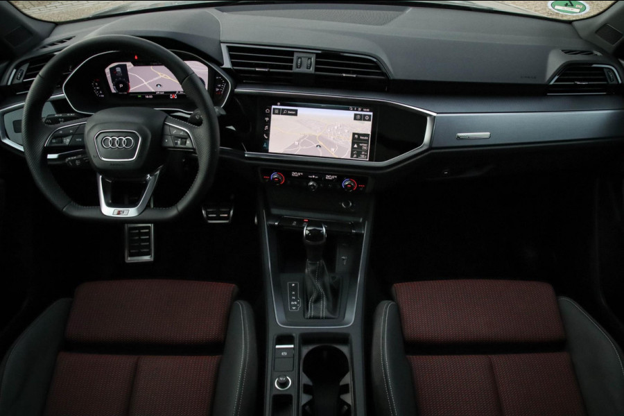 Audi Q3 35 TFSI 1.5 TFSI S Line Pro Line S 150pk S-Tronic! 1e|Panoramadak|Virtual Cockpit|LED Matrix|Leder elektrisch|20inch|Black