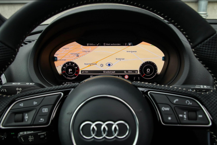 Audi A3 Sportback 1.4 TFSI Pro Line S S-line Facelift 150pk S-Tronic! 1e|DLR|Virtual Cockpit|Panoramadak|LED Matrix|Camera|Black