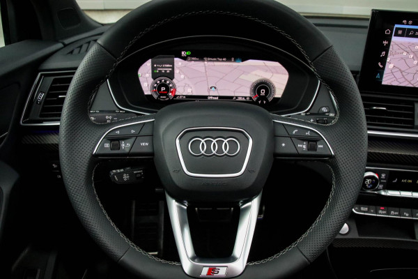 Audi Q5 45 2.0 TFSI Quattro Pro Line S S-Line 265pk Automaat! Panoramadak|Virtual Cockpit|Kuipstoelen|360 Camera|B&O|Black|22inch