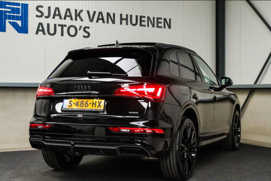 Audi Q5 45 2.0 TFSI Quattro Pro Line S S-Line 265pk Automaat! Panoramadak|Virtual Cockpit|Kuipstoelen|360 Camera|B&O|Black|22inch