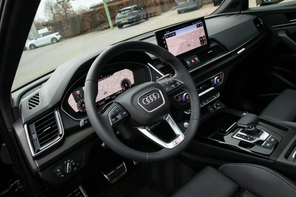 Audi Q5 45 2.0 TFSI Quattro Pro Line S S-Line 265pk Automaat! Panoramadak|Virtual Cockpit|Kuipstoelen|360 Camera|B&O|Black|22inch