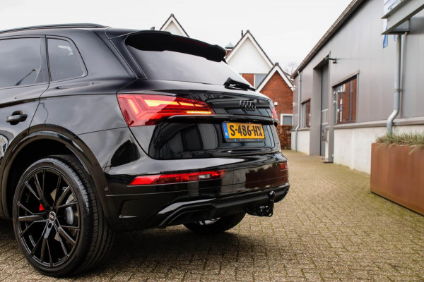 Audi Q5 45 2.0 TFSI Quattro Pro Line S S-Line 265pk Automaat! Panoramadak|Virtual Cockpit|Kuipstoelen|360 Camera|B&O|Black|22inch