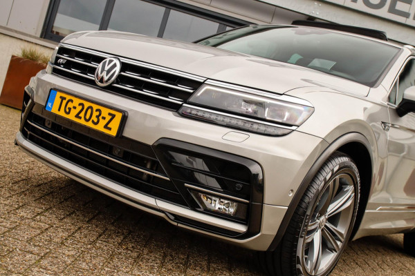 Volkswagen Tiguan 2.0TSI 4Motion Highline R-Line 180pk DSG! 1e Eig|DLR|Panoramadak|Virtual Cockpit|LED|Camera|HUD|19inch|Trekhaak