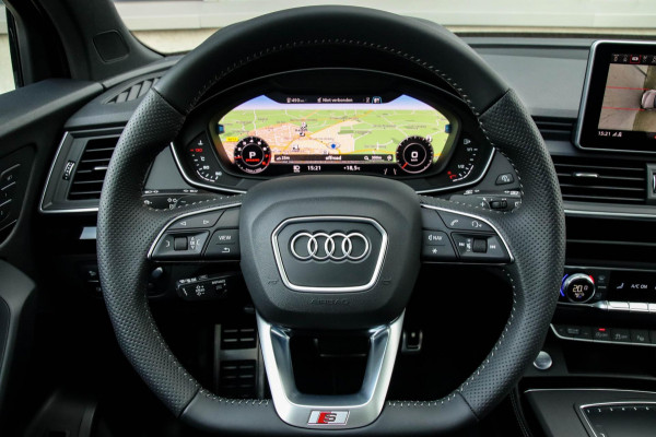 Audi Q5 45 2.0 TFSI Quattro Pro Line S S-Line 245pk Automaat Panoramadak|Virtual Cockpit|Luchtvering|Sportstoelen+Memory|B&O|Black