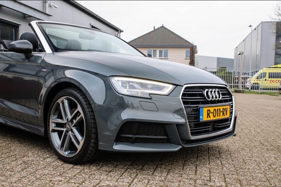 Audi A3 Cabriolet Facelift 1.4 TFSI Sport Pro Line S Line S-Tronic Automaat 1e|DLR|Virtual Cockpit|LED Matrix|Leder|Keyless|Camera