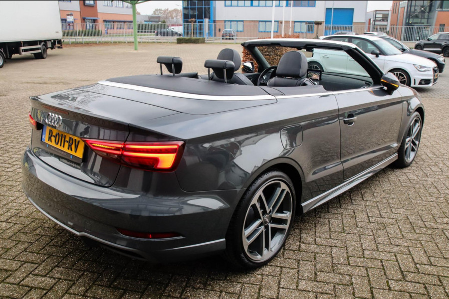 Audi A3 Cabriolet Facelift 1.4 TFSI Sport Pro Line S Line S-Tronic Automaat 1e|DLR|Virtual Cockpit|LED Matrix|Leder|Keyless|Camera