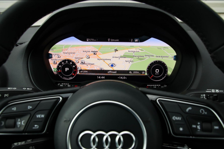 Audi Q2 1.4 TFSI CoD Sport Pro Line S S-line 150pk S-Tronic! 1e|Virtual Cockpit|Panoramadak|LED Matrix|3D Knippers|Leder|Black|19