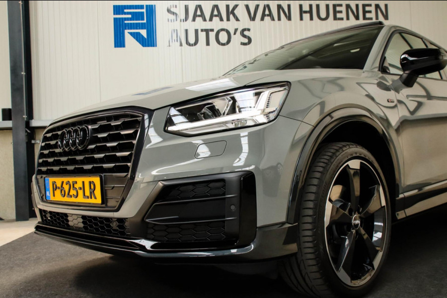 Audi Q2 1.4 TFSI CoD Sport Pro Line S S-line 150pk S-Tronic! 1e|Virtual Cockpit|Panoramadak|LED Matrix|3D Knippers|Leder|Black|19