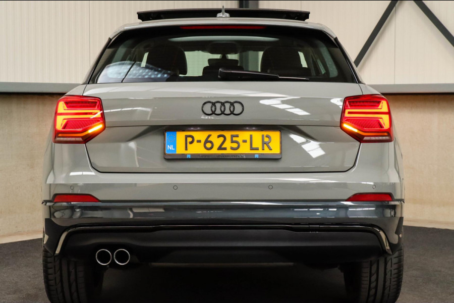 Audi Q2 1.4 TFSI CoD Sport Pro Line S S-line 150pk S-Tronic! 1e|Virtual Cockpit|Panoramadak|LED Matrix|3D Knippers|Leder|Black|19