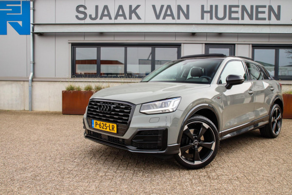 Audi Q2 1.4 TFSI CoD Sport Pro Line S S-line 150pk S-Tronic! 1e|Virtual Cockpit|Panoramadak|LED Matrix|3D Knippers|Leder|Black|19