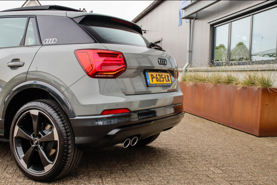 Audi Q2 1.4 TFSI CoD Sport Pro Line S S-line 150pk S-Tronic! 1e|Virtual Cockpit|Panoramadak|LED Matrix|3D Knippers|Leder|Black|19