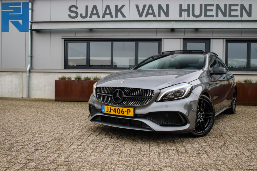 Mercedes-Benz A-Klasse Facelift 180 Sport Edition AMG 7G Automaat 156pk! 1e|NL|DLR|Panoramadak|Leder|NAVI|Stoelverwarming|18inch