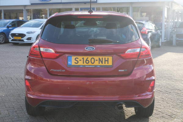 Ford Fiesta 1.0 EcoBoost Hybrid ST-Line Adaptieve Cruise | Winterpack | Keyless entry | Comfort pack | B&O Audio | Fabrieksalarm | Grote achter spoiler | Verlengde fabrieksgarantie tot 02-2025